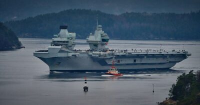 U.S. Aircraft Carrier USS Carl Vinson Arrives in South Korea