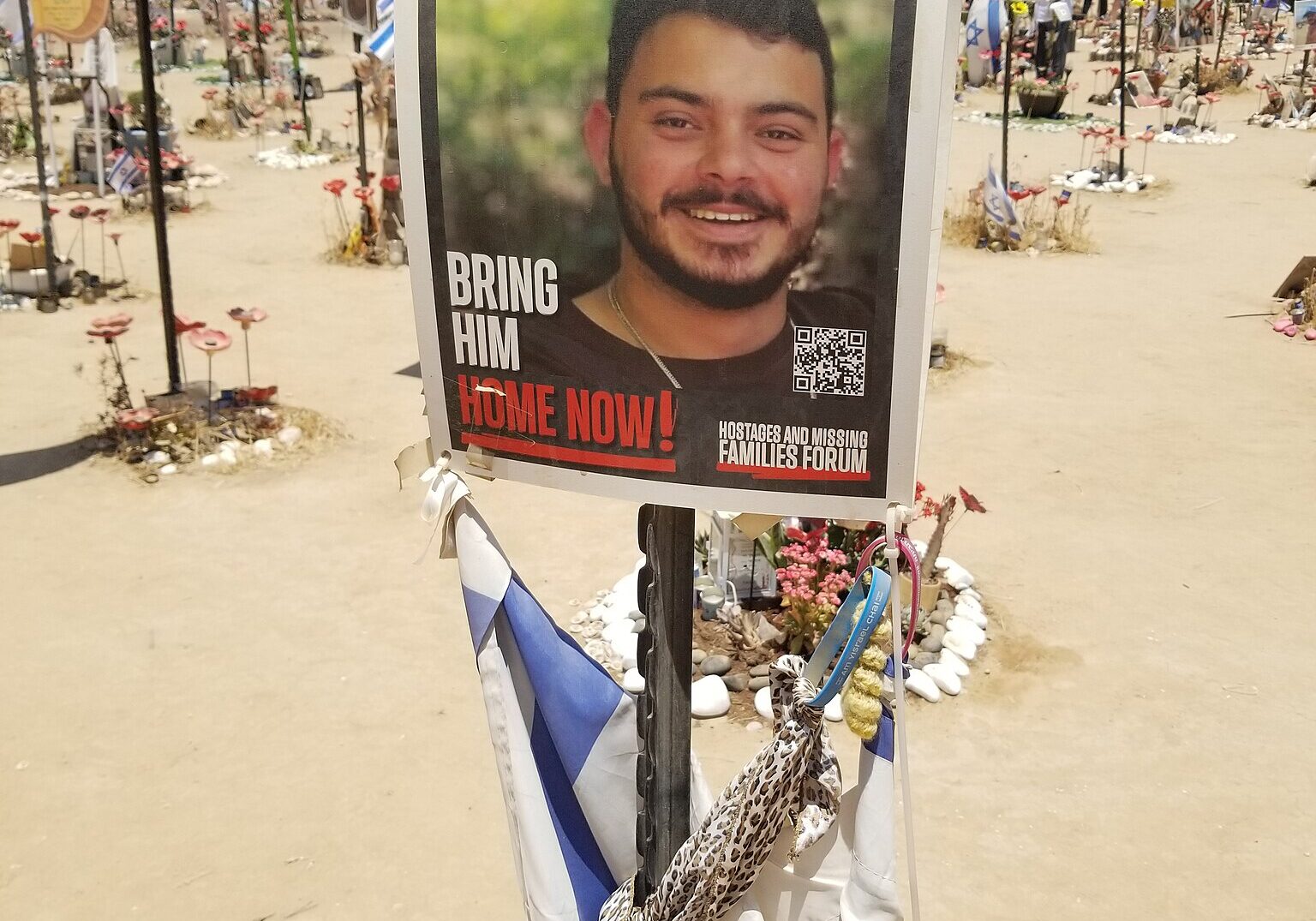 Photo of Omer Wenkert who was taken hostage on October 7